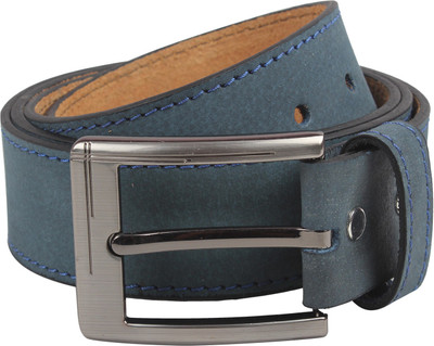 

Exotique Men Casual Blue Genuine Leather Belt