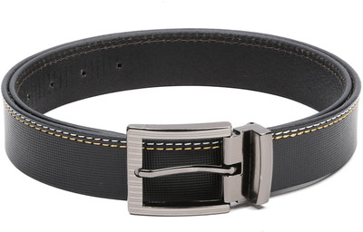 

WildHorn Men Casual Black Genuine Leather Belt