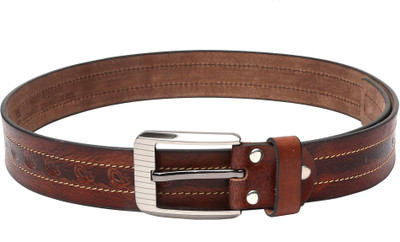 

WildHorn Men Casual Brown Genuine Leather Belt