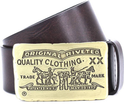 

Levi's Men Brown Genuine Leather Belt