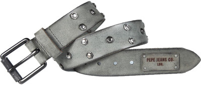 

Pepe Jeans Men Green Genuine Leather Belt, Olive
