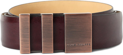 

Louis Philippe Men Maroon Genuine Leather Belt