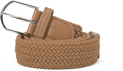 

Rivet Boys Casual Multicolor Canvas Belt, Camel