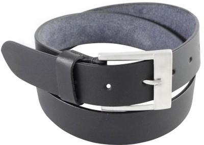 

Rebo Men Formal Black Genuine Leather Belt