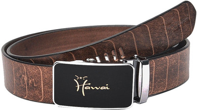 

Hawai Men Casual, Formal Brown Genuine Leather Belt
