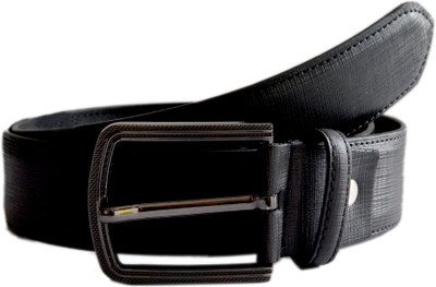 

Brounplus Boys Casual Black Artificial Leather Belt