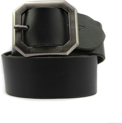 

Bounty Craze Men Casual Black Genuine Leather Belt