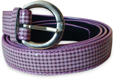 

Rege Women Casual Pink Artificial Leather Belt, Pink-1