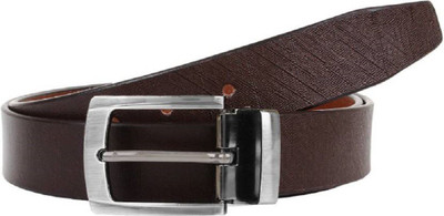

Amicraft Men Brown Genuine Leather Belt, Black;brown
