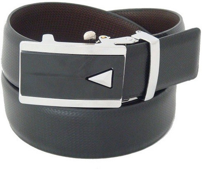 

SFA Men Formal Black Artificial Leather Reversible Belt, Black622