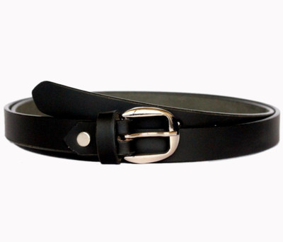 

Tops Men Casual Black Genuine Leather Belt