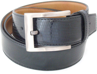 

SFA Men Casual Black Artificial Leather Belt, Black253