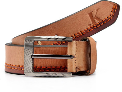 

Junckers Men Casual, Party, Evening Brown Genuine Leather Belt, Brown;dark brown