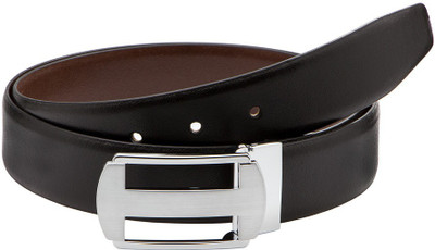 

Gildermen Men Formal Black, Brown Genuine Leather Reversible Belt