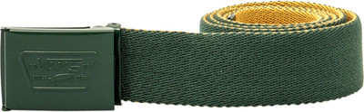 

Vans Men Casual, Formal Green, Tan Fabric Reversible Belt