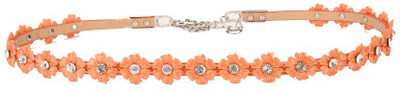

Tiekart Women Casual Orange Fabric Belt