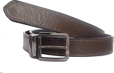 

Aam Shopping Men Casual Brown Genuine Leather Belt