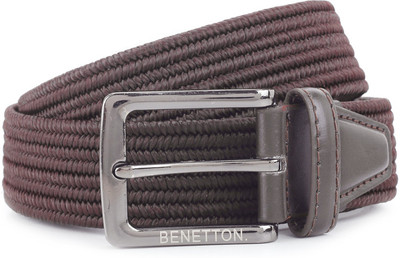 

United Colors of Benetton. Men Brown Metal Belt, 945