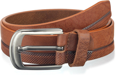 

Teakwood Men Brown Genuine Leather Belt