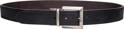 

Hidesign Men Black Genuine Leather Belt, Black brown