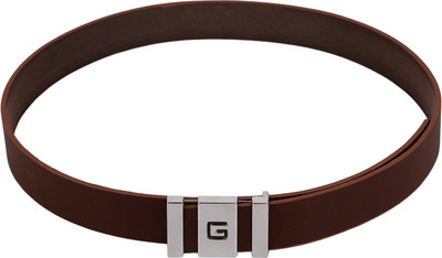 

Stylehoops Men Formal Brown Artificial Leather Belt