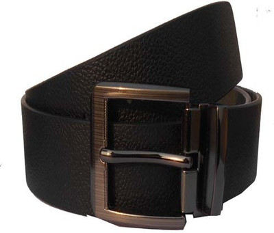 

M&Ms Men Formal Black Genuine Leather Belt
