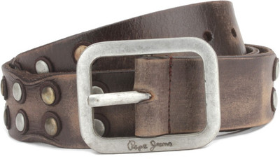 

Pepe Jeans Men Brown Genuine Leather Belt