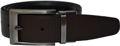 

Dennison Men Evening, Formal Brown, Black Genuine Leather Reversible Belt, Black;brown