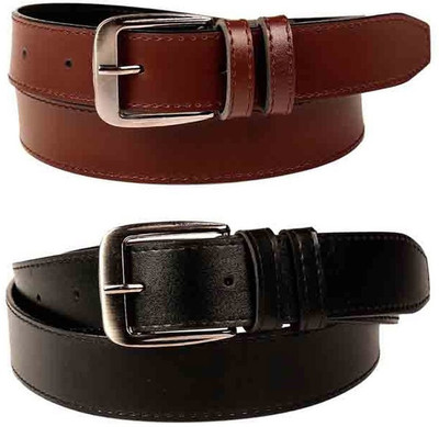 

OODI Men Brown Artificial Leather Belt