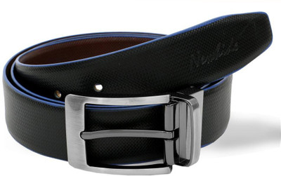 

Newhide Men Formal Black, Brown Genuine Leather Reversible Belt