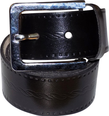 

Style 98 Men Party Black Genuine Leather Belt