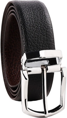 

BW Men Casual, Party Black, Brown Genuine Leather Reversible Belt