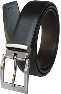 

Fashius Men Black Artificial Leather Belt, Black-01