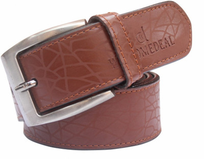 

Bacchus Men Formal Brown Artificial Leather Belt