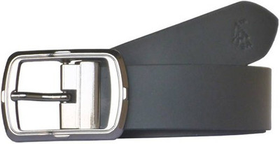 

Aam Shopping Boys Casual Black Genuine Leather Belt