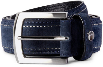 

Louis Philippe Men Blue Genuine Leather Belt