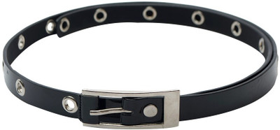 

Royal County Of Berkshire Polo Club Women Black Texas Leatherite Belt, Black-02