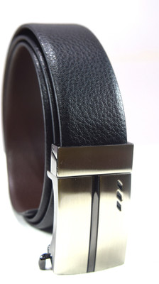 

Moochies Men Formal Black Genuine Leather Belt