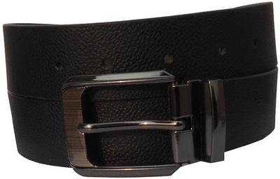 

Your Style Men Formal Black Genuine Leather Belt