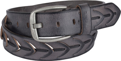 

Wega Life Men Casual Grey Genuine Leather Belt