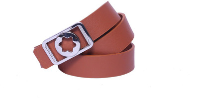 

OODI Men Brown Artificial Leather Belt