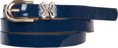 

Calvino Women Casual, Formal Blue Artificial Leather Belt