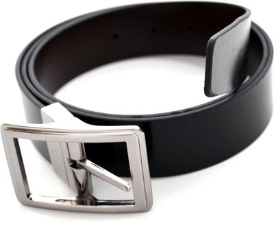

Urban Diseno Men Casual Black, Brown Genuine Leather Reversible Belt