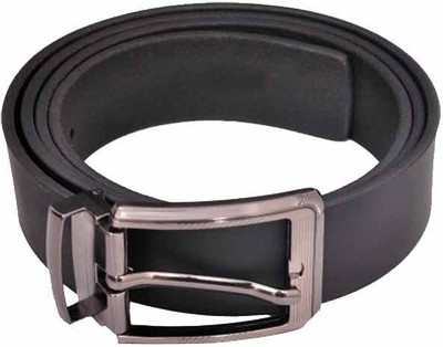 

OODI Men Black Genuine Leather Belt