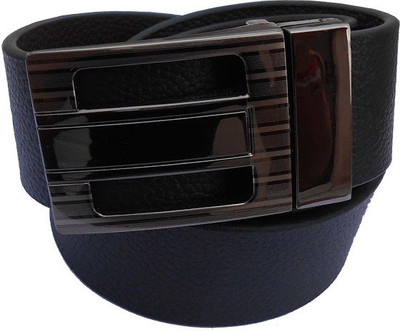 

B.S.Chadha Group Men Formal Black Genuine Leather Reversible Belt, Black8