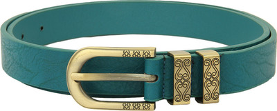 

Lino Perros Women Casual Green Artificial Leather Belt, G001