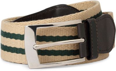 

Louis Philippe Men Green Artificial Leather Belt