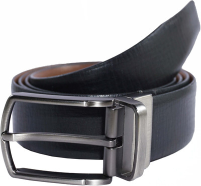 

Global Leather Boys Formal, Casual, Party, Evening Black, Tan Genuine Leather Reversible Belt