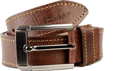 

Scharf Men Formal Brown Genuine Leather Belt, Brown 12
