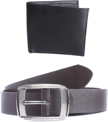 

Elligator Men Black, Brown Artificial Leather Belt